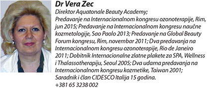 Dr Vera Zec - CIDESCO Italia - 26. Sajam kozmetike - Beograd